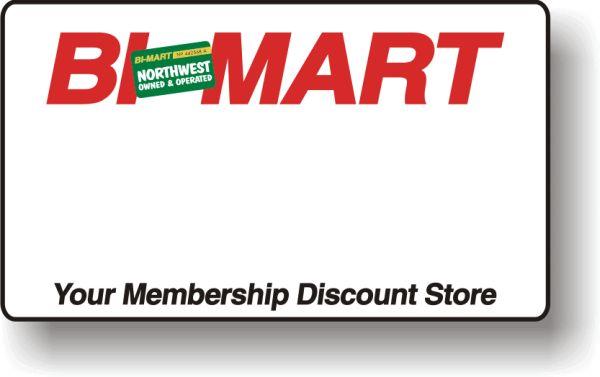 Bi-Mart Logo - Bi Mart Logo A Logo Only Badge $1.50 : Custom Name Badges And Name
