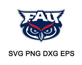FAU Logo - Owl logo | Etsy