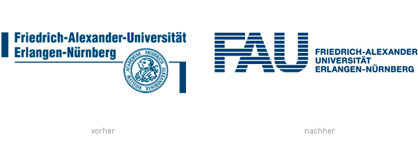 FAU Logo - Friedrich-Alexander-Universität Erlangen-Nürnberg (FAU) erhält neues ...