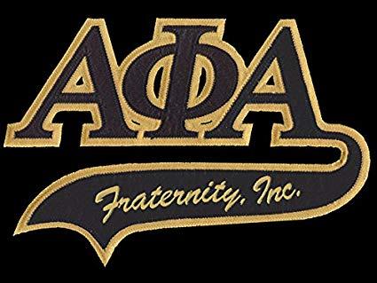 Fraternity Logo - Amazon.com : Alpha Phi Alpha Fraternity Letters Small Swoosh Logo