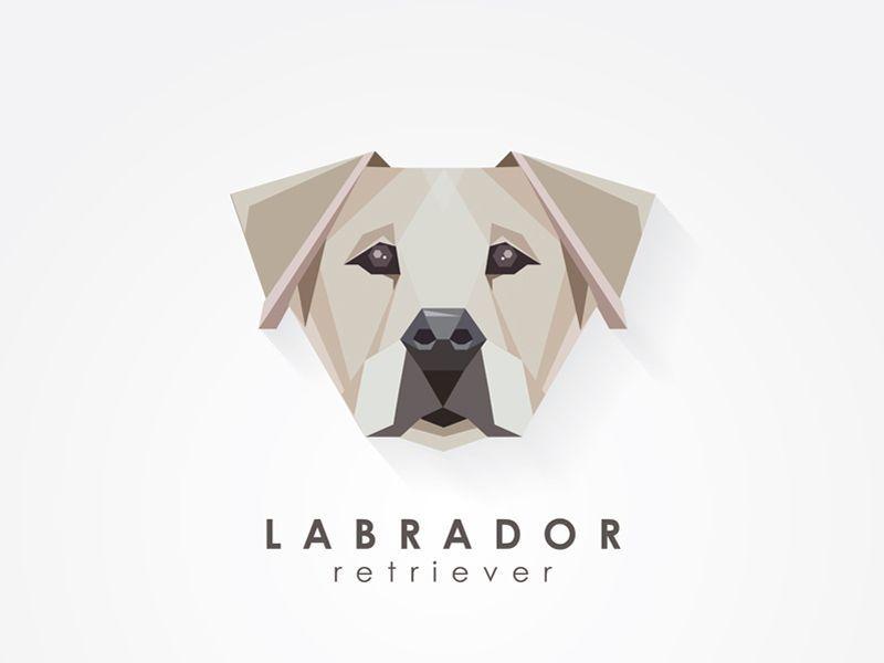 Retriever Logo - Labrador Retriever. Beautiful icons. Dog vector, Labrador