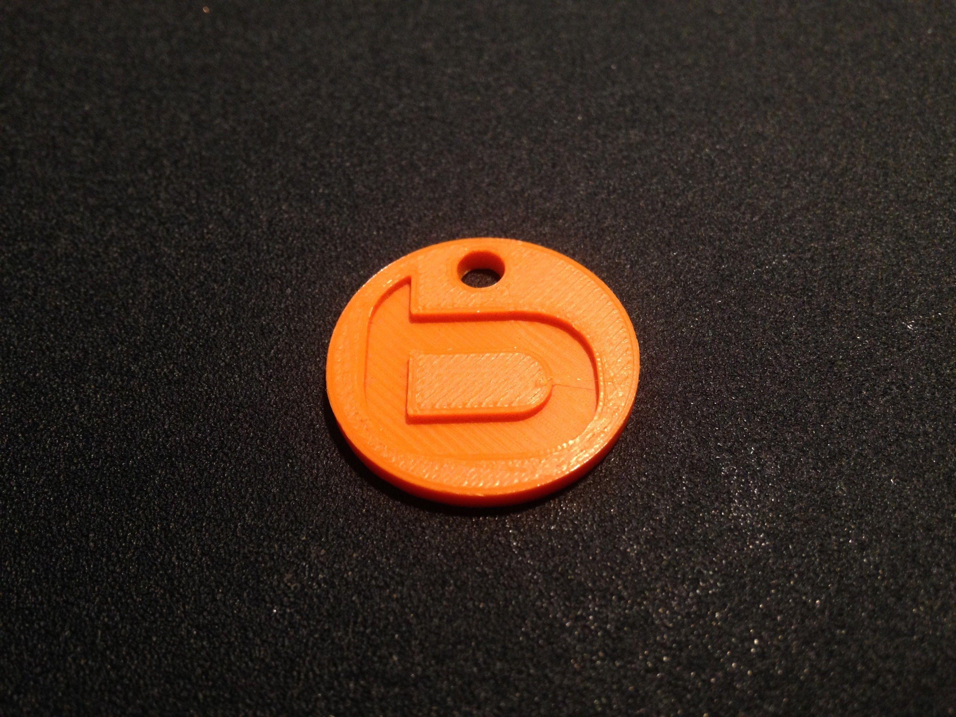 Boulanger Logo - Happy3D.fr - Shopping cart with Happy3d or Boulanger logo 3d printed