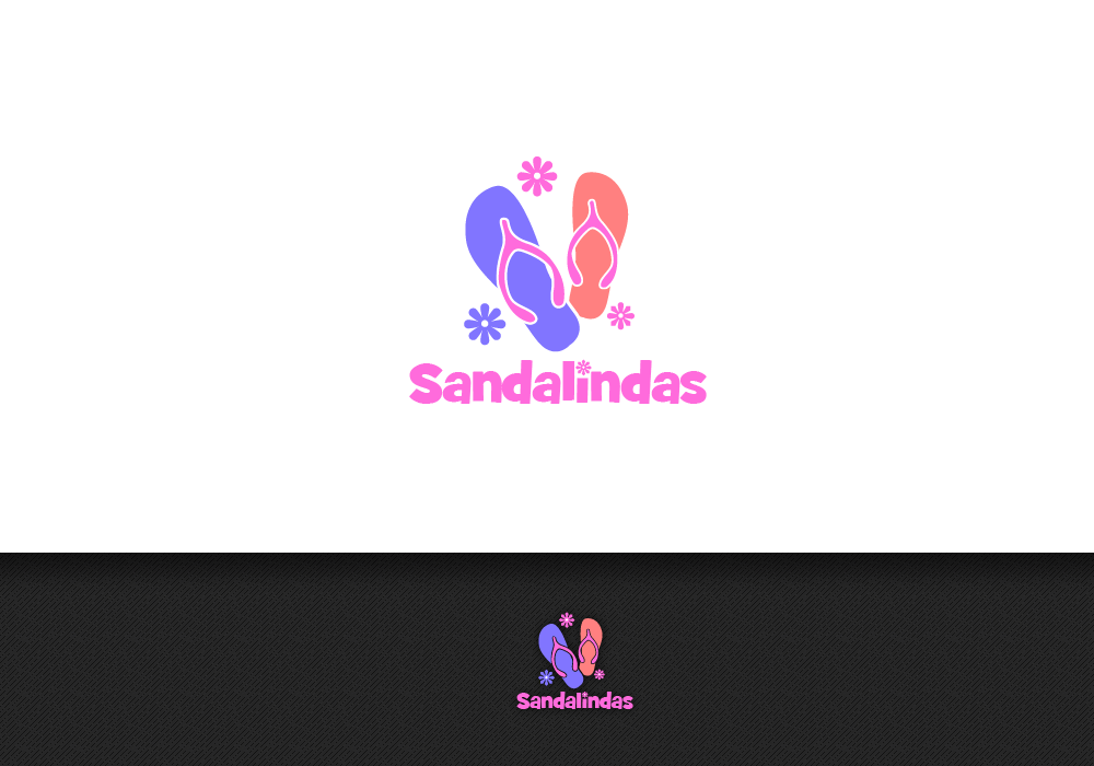 Sandal Logo - Feminine, Economical, Shoe Store Logo Design for Sandalindas by ...