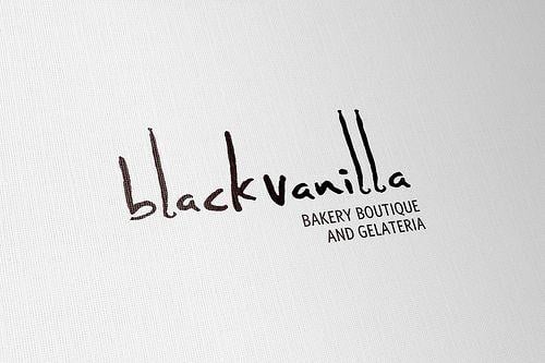 Vanilla Logo - Black Vanilla Logo and Shop Identity Design Overview