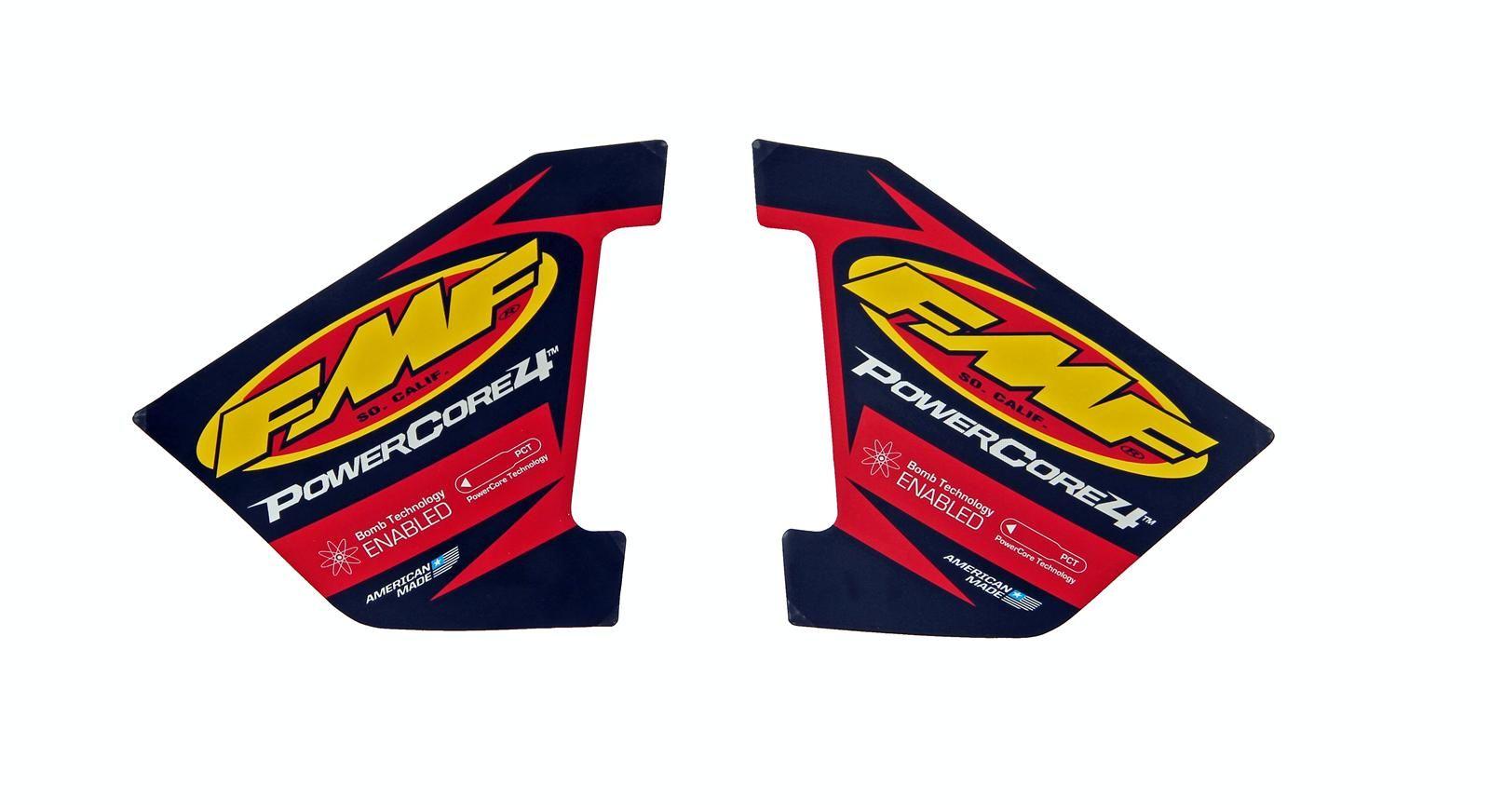 FMF Logo - FMF Racing Replacement Exhaust Decals 012784