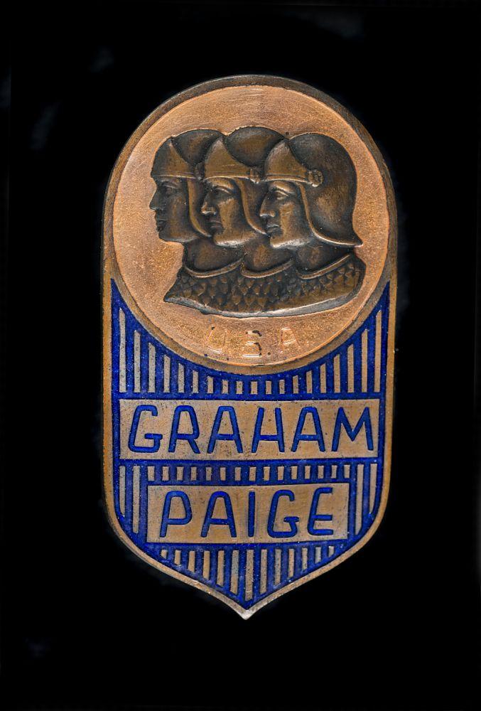 Paige Logo - Graham-Paige Radiator Emblem | National Museum of American History