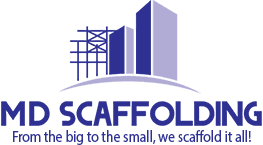 Scaffold Logo - MD Scaffolding company in Hampshire