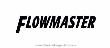 Flowmaster Logo - Flowmaster | AUTO | Car decals, Cars, Logo sign