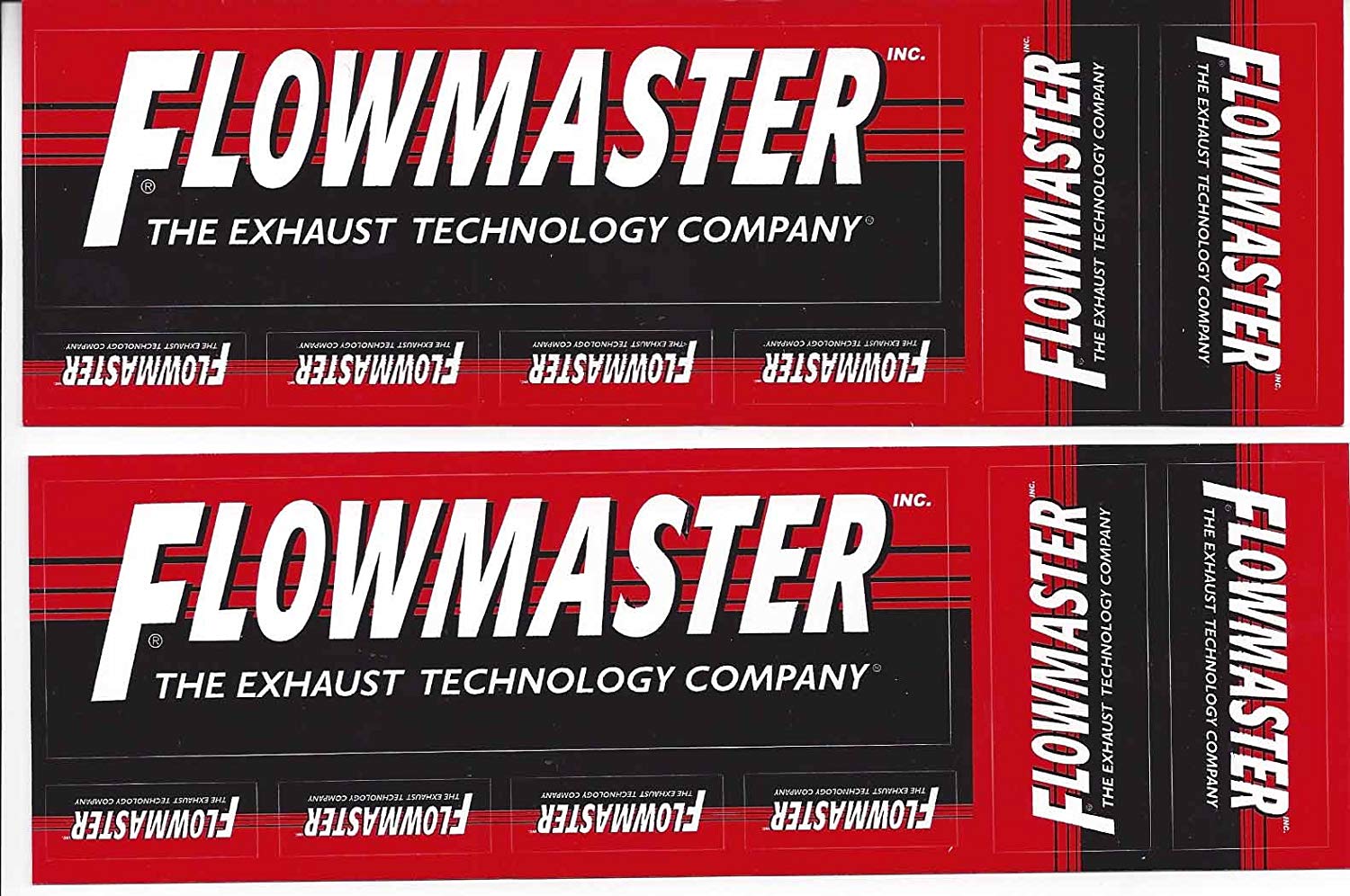 Flowmaster Logo - Amazon.com: Flowmaster Racing Decals Sticker Flowmaster sheet of 7 ...