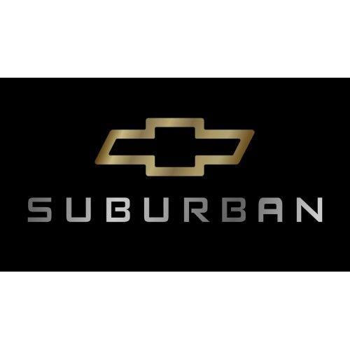 Suberban Logo - Personalized Chevrolet Suburban License Plate