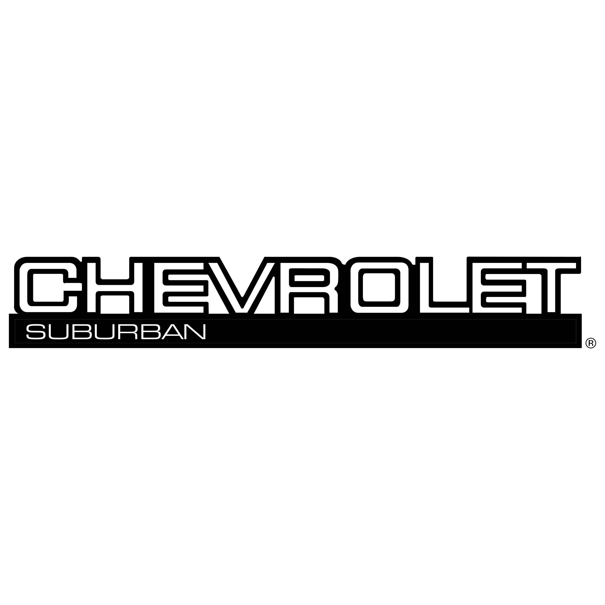 Suberban Logo - Chevrolet Suburban Logo PNG Transparent & SVG Vector - Freebie Supply