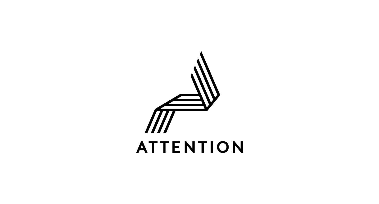 Attention Logo - Attention - Jared Bell — Graphic Design