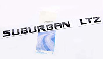Suberban Logo - Amazon.com: Yoaoo OEM Black SUBURBAN LTZ Emblem Badge Nameplate ...