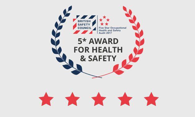 Eland Logo - Five Star Status from the British Safety Council