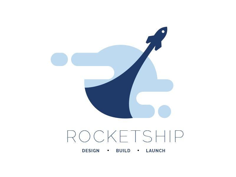 Rocketship Logo - Rocketship Logo by Andrew L | Dribbble | Dribbble