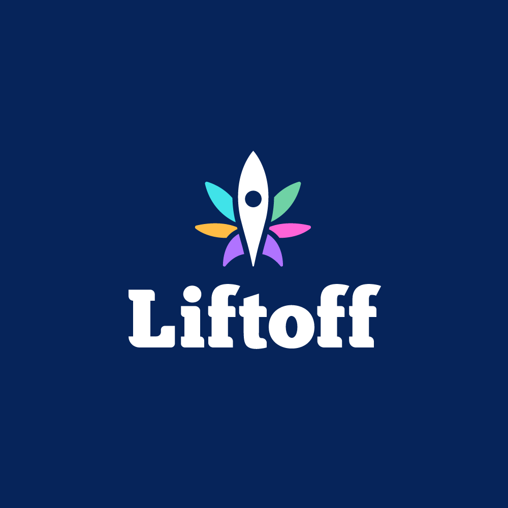 Rocketship Logo - For Sale: Liftoff Cannabis Leaf Rocket Ship Logo Design