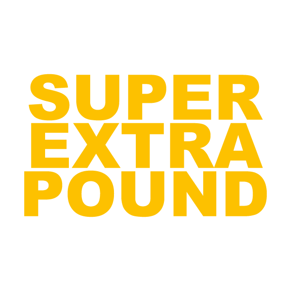 Pound Logo - Super-Extra-Pound-Logo - Salford Shopping Centre
