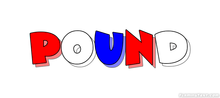 Pound Logo - United States of America Logo | Free Logo Design Tool from Flaming Text