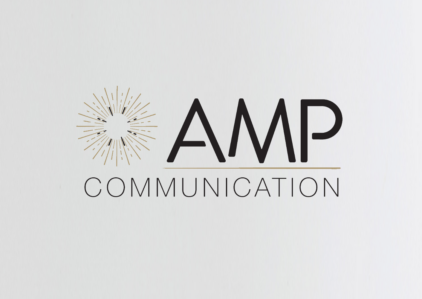 Amp Logo - AMP Communication / Logo – // Alexandre Foucault //