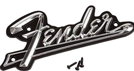 Amp Logo - Fender Blackface Amplifier Logo: Musical Instruments