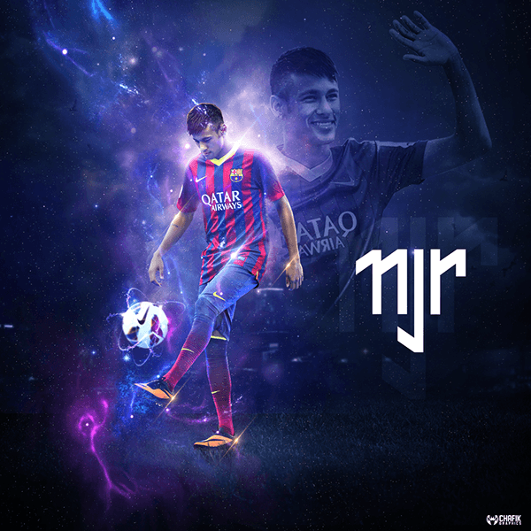 NJR Logo - Neymar NJR - Wallpaper on Behance