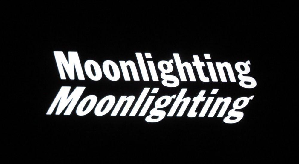 Moonlighting Logo - S2Ep15 - Moonlighting... the Pilot, and more — RetroBlasting