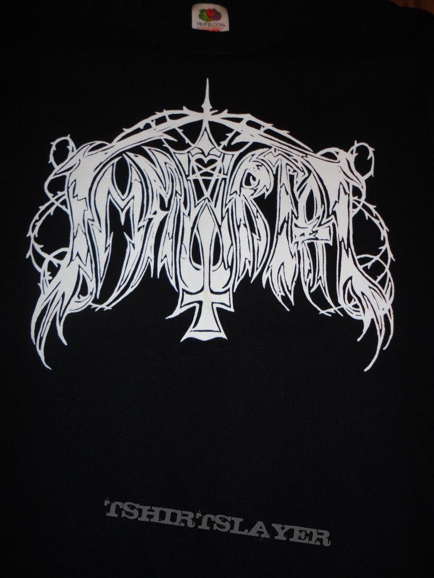 Immortal Logo - Immortal old logo shirt. TShirtSlayer TShirt and BattleJacket Gallery