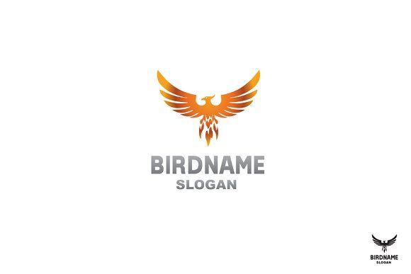 Immortal Logo - Phoenix Bird Immortal Logo Logo Templates Creative Market