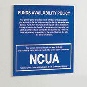 NCUA Logo - NCUA Signs for Your Credit Union - M.F Blouin