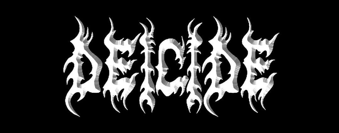 Deicide Logo - Deicide - Logo 6x2