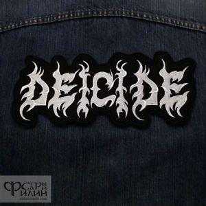 Deicide Logo - Big Back patch Deicide logo black metal band. | eBay