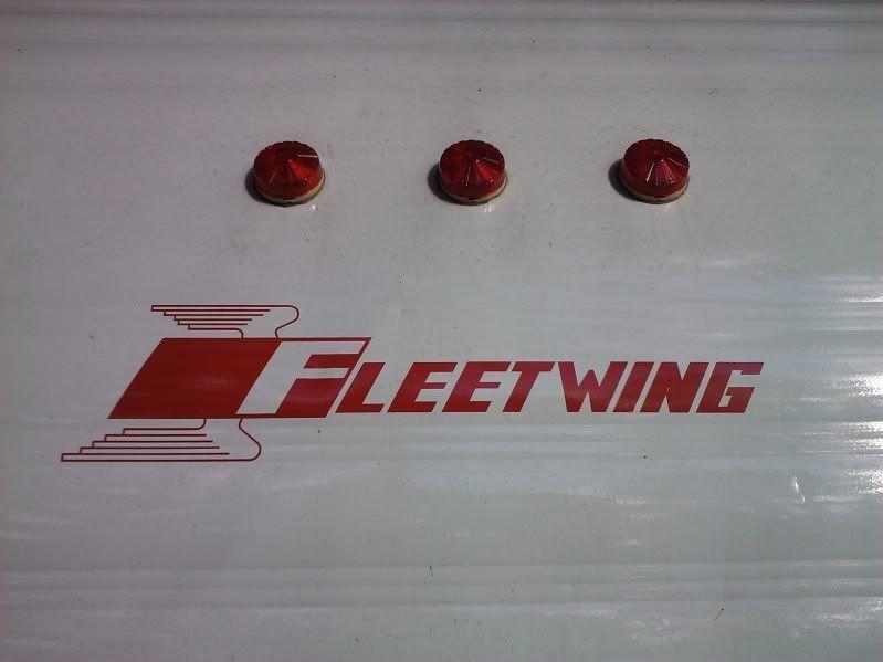 Fleetwing Logo - Fleetwing logo, links to restored '69 photo. Fleetwing Camper