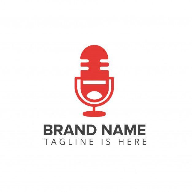 Laugh Logo - Podcast laugh logo microphone Vector | Premium Download