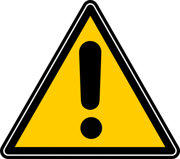 Caution Logo - Caution Icon Clip Art at Clker.com - vector clip art online, royalty ...