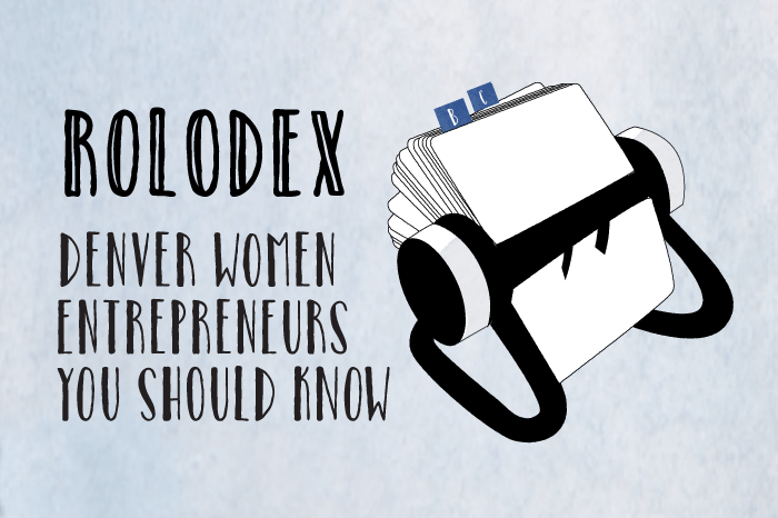 Rolodex Logo - Rolodex: Denver Entrepreneurs to Know — The Broadview