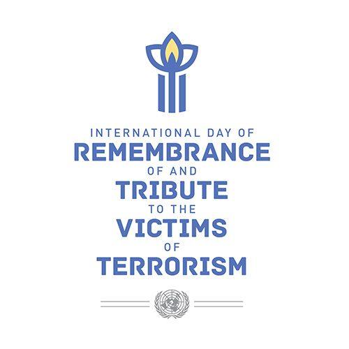 Terrorism Logo - International Day of Remembrance and Tribute to the Victims