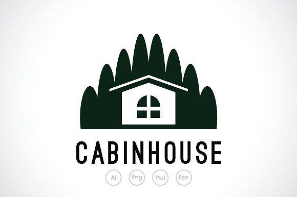 Cabin Logo - Wood Cabin House Logo Template ~ Logo Templates ~ Creative Market