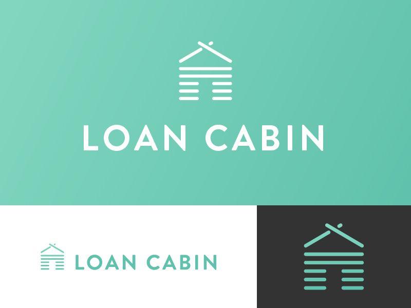 Cabin Logo - Loan Cabin :: Logo by Brenna Fynn Camerer | Dribbble | Dribbble