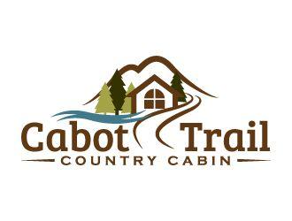 Cabin Logo - Cabot Trail Country Cabin logo design - 48HoursLogo.com