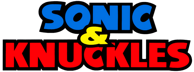 Knuckles Logo - Sonic and Knuckles Logo 1 a.gif