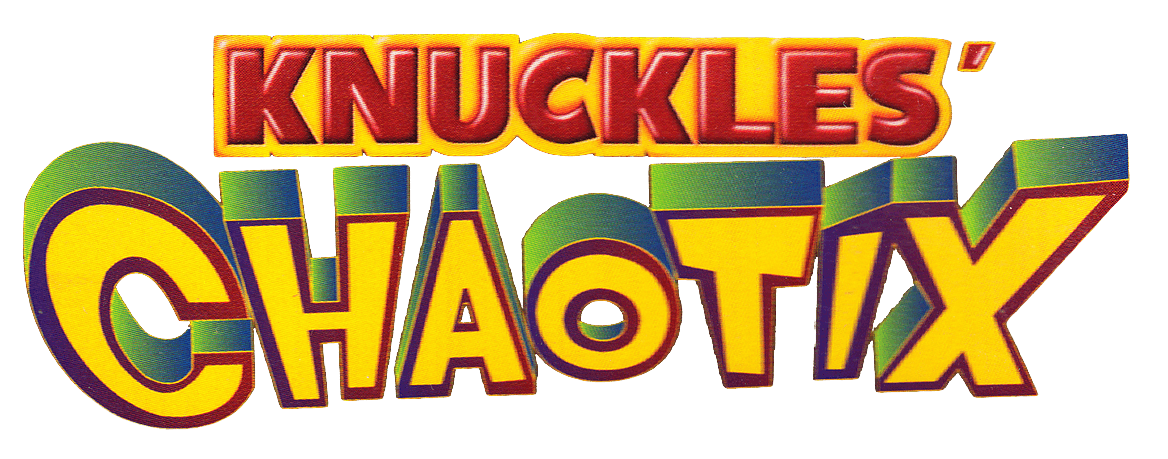 Knuckles Logo - Knuckles Chaotix International Logo.png