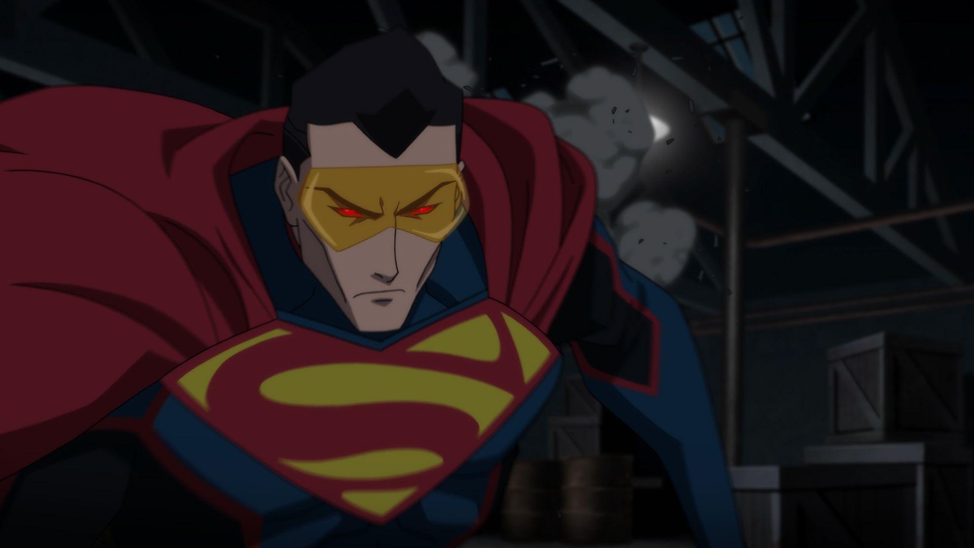 Intergang Logo - Eradicator Faces Intergang in REIGN OF THE SUPERMEN Clip - The Beat