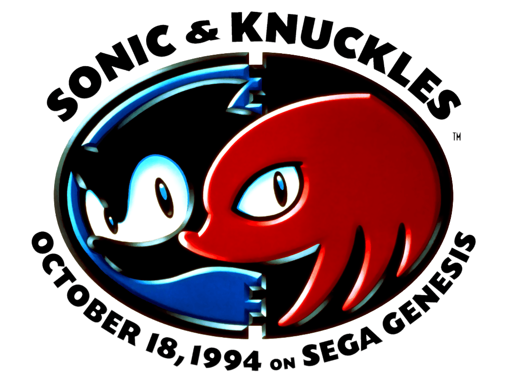 Knuckles Logo - Sonic & Knuckles - Logos - Gallery - Sonic SCANF