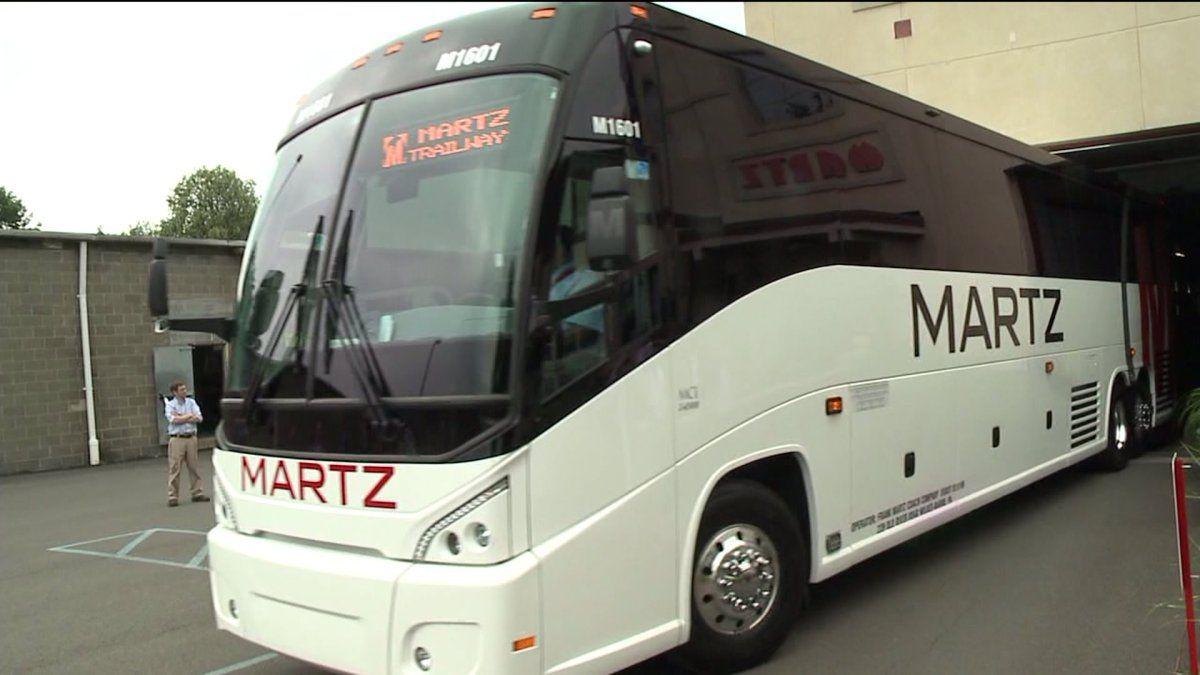Martz Logo - Martz Group Unveils New Logo, Bus Fleet | WNEP.com