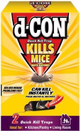 D-Con Logo - d-CON® Quick Kill™ Glue Trap