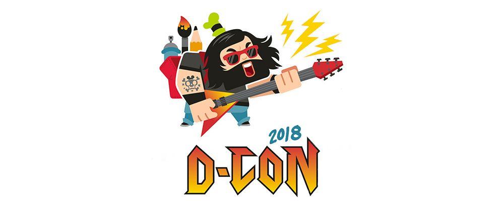 D-Con Logo - Designer Con 2018