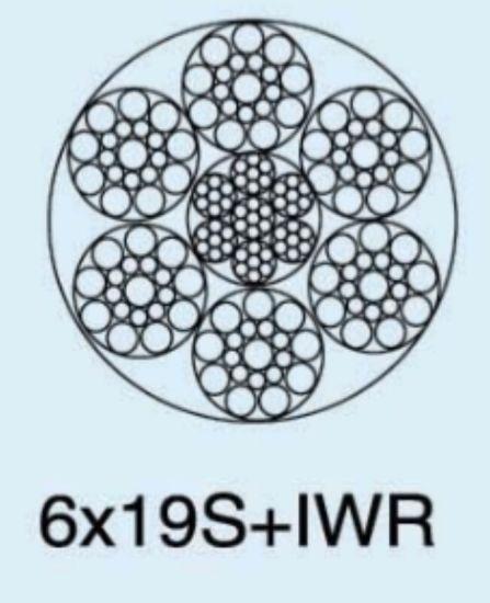 IWR Logo - China Ungalvanized Steel Wire Rope 6X19s Iwr Steel Wire, Wire