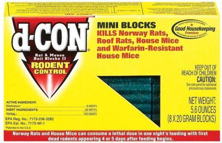 D-Con Logo - d-CON® Rat & Mouse Bait Blocks II (Discontinued)