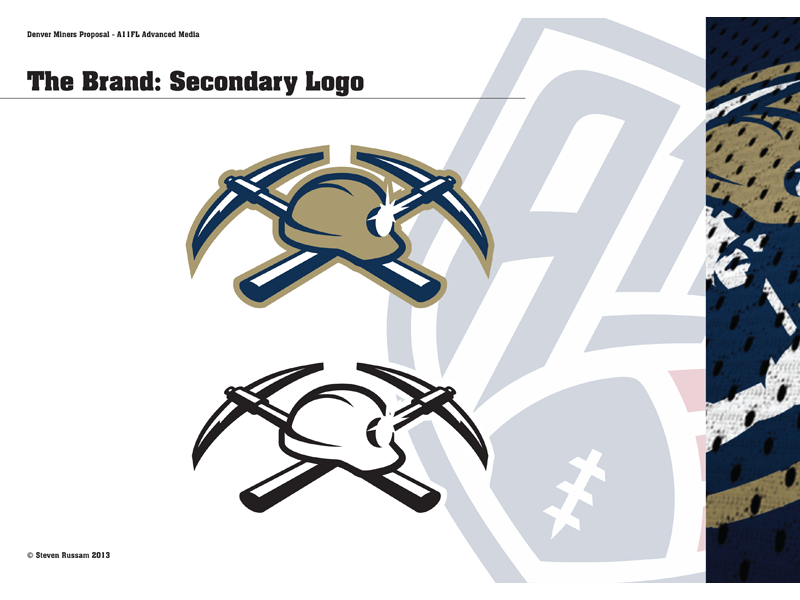 Miners Logo - Denver Miners Proposal Secondary