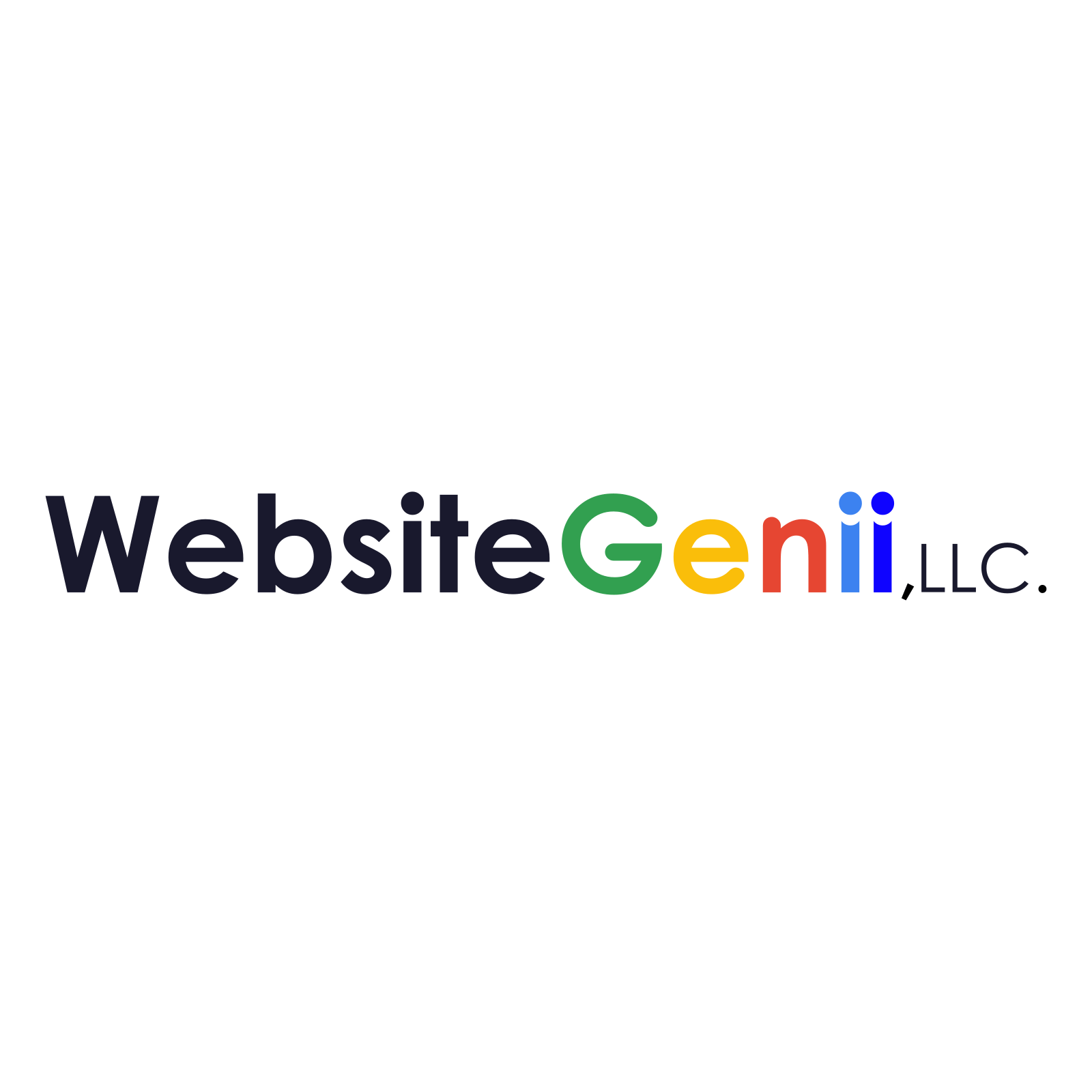 Genii Logo - Website Design Company | SEO | AMP | Mobile - Website Genii, LLC.